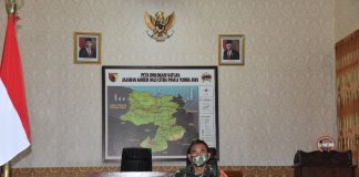Danrem 082/CPYJ Ikuti Pembukaan Pelatihan Kehumasan PimpinanTNI AD