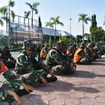 Korem 082/CPYJ Gelar Latihan Penanggulangan Bencana Alam