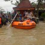 Banjir Rendam Lima Dusun di Utara Sungai Mojokerto