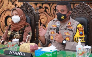 Upaya Kota Mojokerto Keluar dari Zona Merah, Gencarkan Operasi Yustisi dan Disiplin 5M
