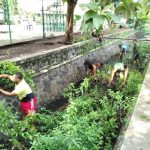 Antisipasi Banjir, Prajurit dan PNS Korem 082/CPJY Bersih-Bersih Aliran Sungai