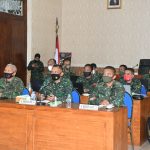 Pasiren Korem 082/CPYJ Mengikuti Bimbingan Teknis E-Audit Itjenad