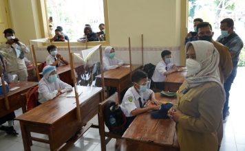 Pembelajaran Tatap Muka SD dan SMP di Kota Mojokerto