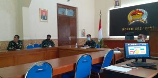 Kasiter Korem 082/CPYJ Ikut Rakernis Teritorial TA 2021