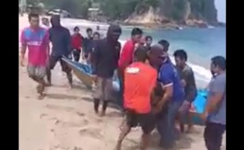 Warga Gedeg Nyaris Tewas Terseret Ombak Pantai