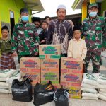 Korem 082/CPYJ Bagikan Kado Lebaran di Panti Asuhan