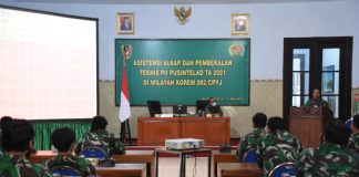 Intel Korem 082/CPYJ dan Kodim Dibekali Teknis Pusat Informasi