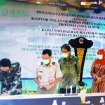 Kodam V Brawijaya dan BPN Teken Kerjasama Sertifikasi Tanah