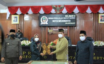 Perubahan APBD Kota Mojokerto Prioritaskan Anggaran Penanggulangan Dampak Pandemi Covid-19
