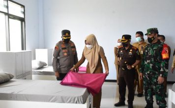 Bupati Ikfina Tegaskan Isoter Pondok Sehat Jadi Pusat Penyembuhan Pasien Covid-19