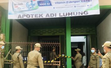 Satpol PP Kota Mojokerto Segel 3 Proyek Bangunan Bodong