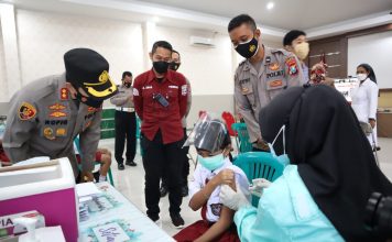 Vaksinasi Anak Kota Mojokerto Capai 88,5 Persen