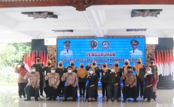 Bupati Mojokerto Hadiri Pengukuhan Produsen Mamin