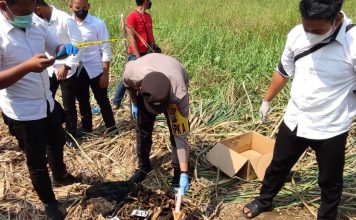 Polisi Kantongi Petunjuk Identitas Kerangka Perempuan di Sungai Brantas Mlirip dari Unggahan Foto di Facebook