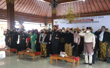 Forkopimda Mojokerto Ikuti Arahan Presiden Jokowi, Aktualisasikan Nilai Pancasila dalam Kehidupan Sehari-hari