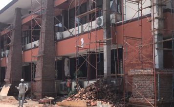 Rehab Gedung Sekda Kota Mojokerto Pilarnya Ambruk, Begini Tanggapan DPUPR