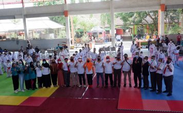 Dibuka Bupati Ikfina, Kejuaraan Karate Shindoka Majapahit Cup Resmi Diikuti 368 Karateka se-Jatim