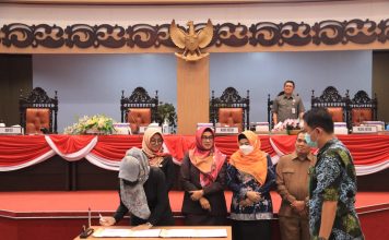 Selain P-APBD 2022, Pemkab Mojokerto dan DPRD Setujui Raperda PMD BUMD dan Dana Cadangan Pilbup