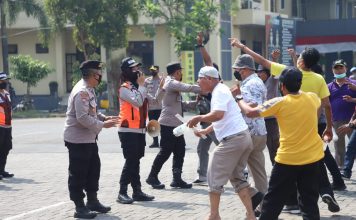 Polres Mojokerto Terjunkan 1.200 Petugas Gabungan Pengamanan Pilkades Serentak