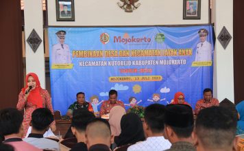 Ini 24 Indikator Wujudkan Kabupaten Mojokerto Layak Anak, Ada 13 Parameter Tingkat Desa