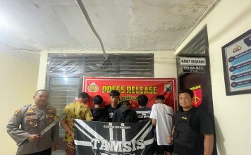 Enam Anggota Gengster TB Jombang Dibekuk setelah Keroyok Pemuda