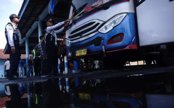 Razia Angkutan Umum Tak Layak Beroperasi, Dishub Jombang Hanya Beri Teguran PO