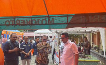 Bazar dan Workshop UMKM KPPN Mojokerto Dibuka Pj Wali Kota dan Didukung BNI
