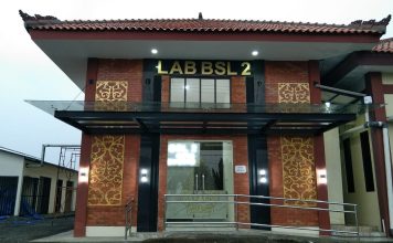 Gedung baru Laboratorium Kesehatan Daerah (Labkesda) Pemkot Mojokerto.