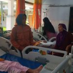 Pasien DBD menjalani perawatan di RSUD Jombang. IM.com/Karimatul Maslahah/