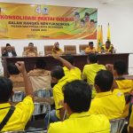 Konsolidasi dan deklarasi bersama jajaran pengurus DPD partai Golkar pada, Minggu (12/5/2024) malam.