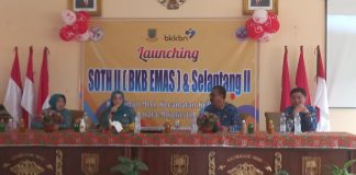 Peluncuran Sekolah Orang Tua Hebat (SOTH) II dan Sekolah Lansia Tangguh (Selantang) II Kelurahan Meri Kota Mojokerto, Jumat (17/5/2024).