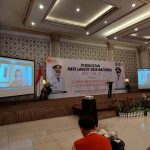 Peringatan hari lansia nasional di Kabupaten Mojokerto, Kamis (30/5/2024).