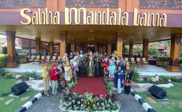 Peringatan Hardiknas di Kota Mojokerto, Kamis (2/5/2024).