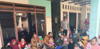 Program gerakan intervensi penanganan stunting di Mojokerto.