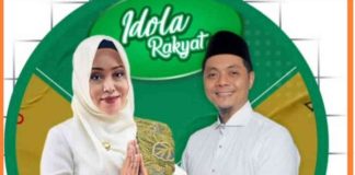 Pasangan Ikfinah Fahmawati-Sa'dulloh Syarofi.