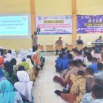 Sosialisasi stop perundungan Polsek Jetis di SMKN 1 Jetis Kabupaten Mojokerto, Kamis (18/7/2024). IM.com/Tyan/