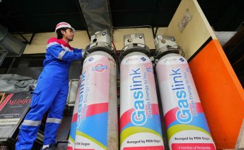 Penyaluran gas bumi PGN di IKN.