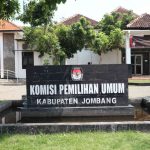 Kantor Komisi Pemilihan Umum (KPU) Kabupaten Jombang. IM.com/Karimatul Maslahah/