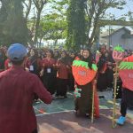 Proses pemilihan Ketua OSIS SMAN 1 Kutorejo.