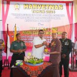 Pj Wali Kota Mojokerto M Ali Kuncoro (tengah) saat menghadiri HUT veteran nasional, Rabu (14/8/2024).