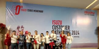 Rayakan 50 Tahun Isuzu di Indonesia.