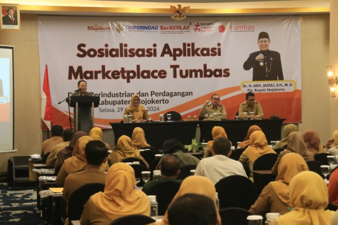 Sosialisasi aplikasi Tumbas Pemkab Mojokerto