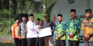 Peresmian kampung zakat di Mojokerto