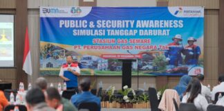 Safety & Security Awarness pada, Senin (9/12/2024).