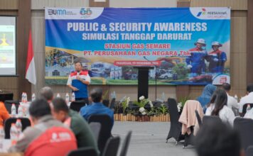 Safety & Security Awarness pada, Senin (9/12/2024).