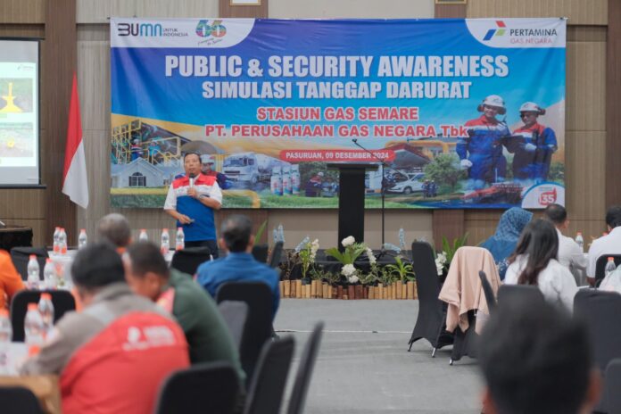 Safety & Security Awarness pada, Senin (9/12/2024).