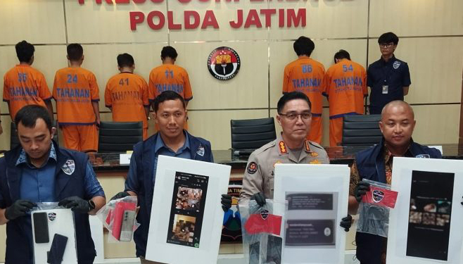 Polda Jatim Pornografi Anak
