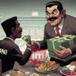 Ilustrasi korupsi dana hibah