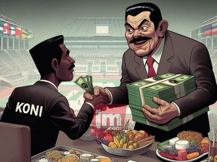 Ilustrasi korupsi dana hibah