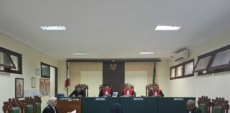 Sidang ibu bunuh bayi kandungnya sendiri di PN Jombang, Selasa (5/8/2025). IM.com/Karimatul Maslahah/
